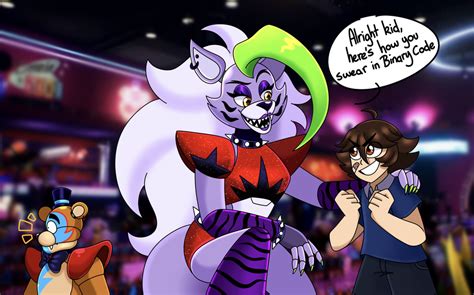Roxy bites off more than she can chew; negative experience with BDSM; Eventual Happy Ending; I&39;m Bad At Tagging; MasterPet; furry au; Summary. . Roxy fnaf rule 34